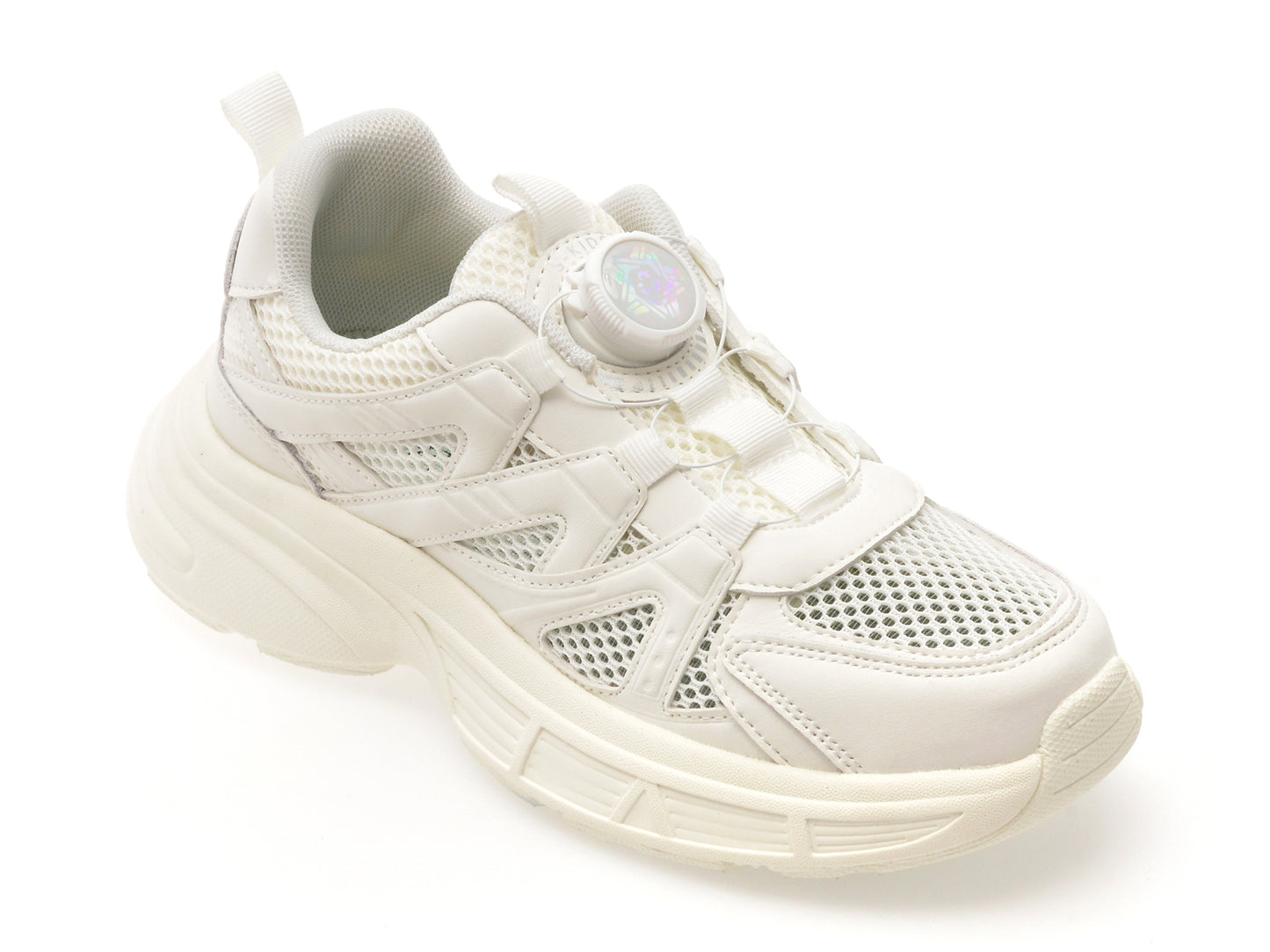Pantofi sport SELECTION KIDS albi, 120714, din material textil