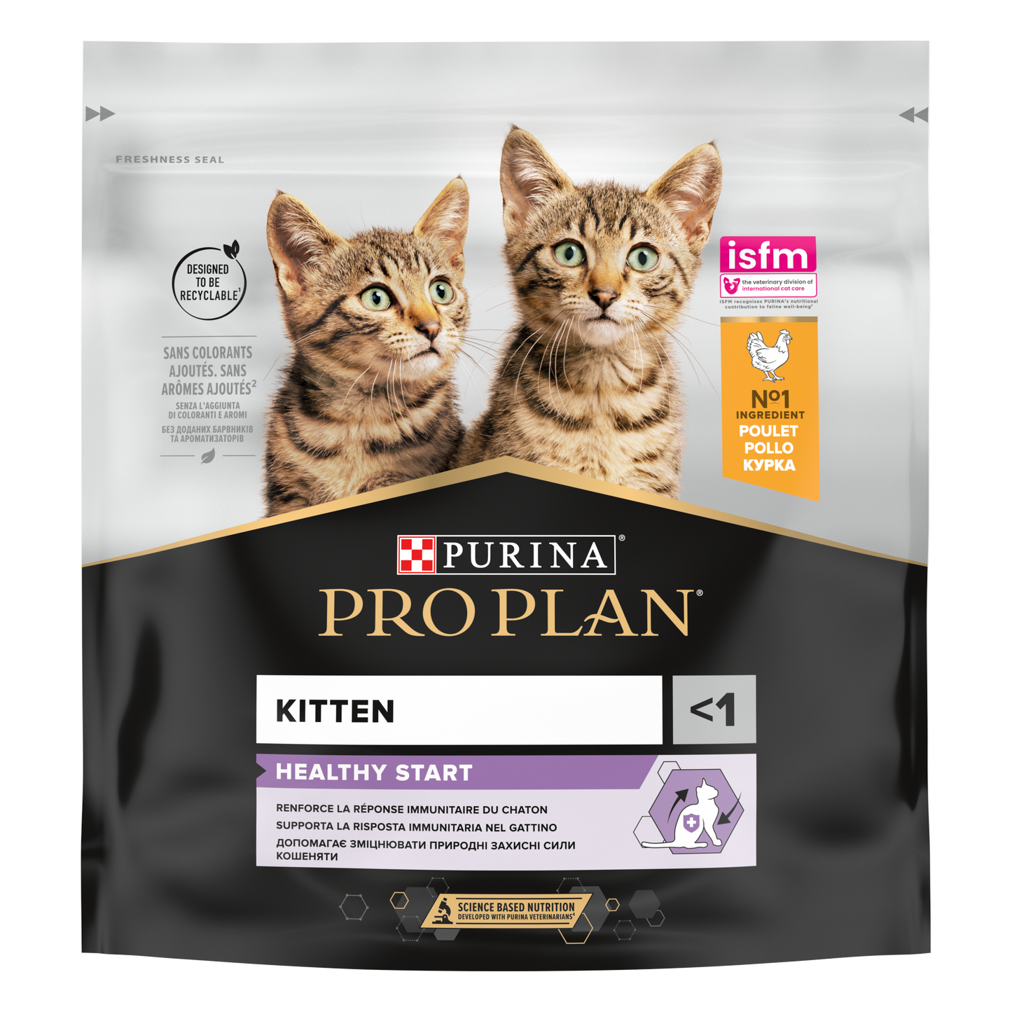 PURINA PRO PLAN KITTEN Healthy Start, Pui, 400 g