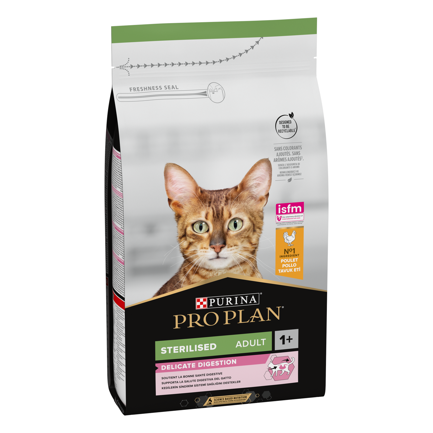 PURINA PRO PLAN STERILISED Sensitive Digestion, Pui, 1.5 kg