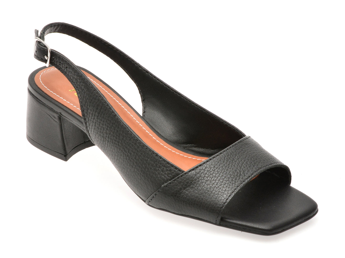 Sandale FLAVIA PASSINI negre, 356716, din piele naturala