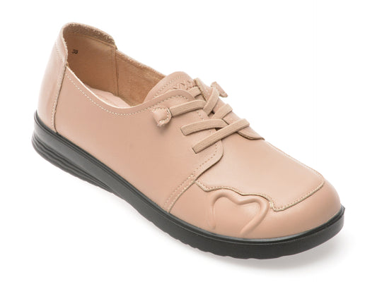 Pantofi GRYXX nude, 375713, din piele naturala