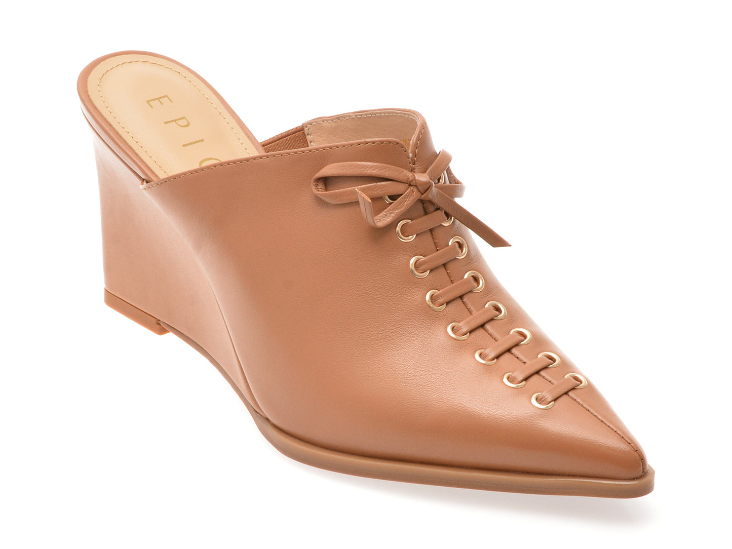 Pantofi eleganti EPICA maro, 1423, din piele naturala