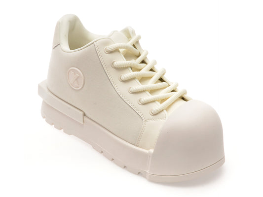 Pantofi sport GRYXX albi, 10211, din material textil