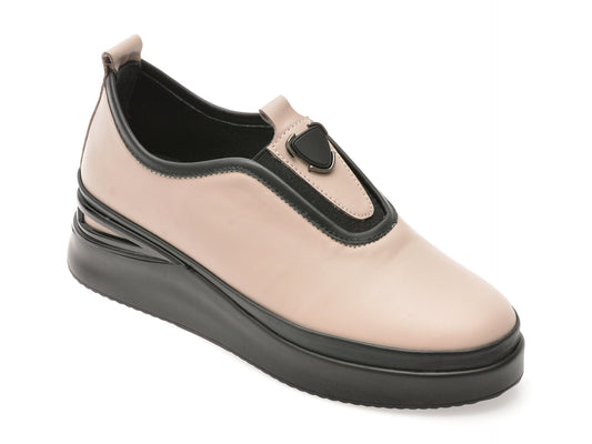 Pantofi IMAGE gri, 1061931, din piele naturala