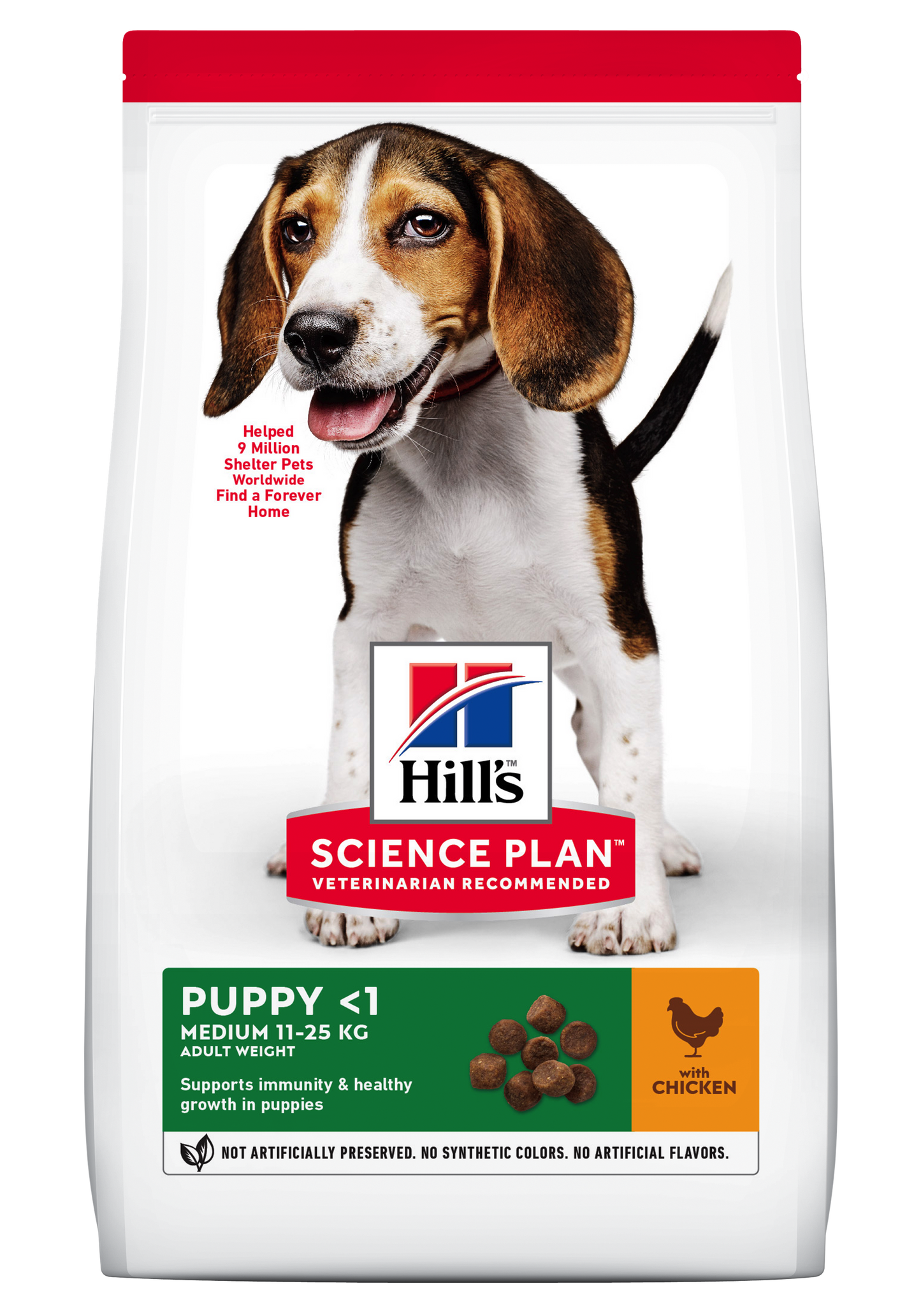 Hill's Science Plan Canine Puppy Medium Chicken, 14 kg