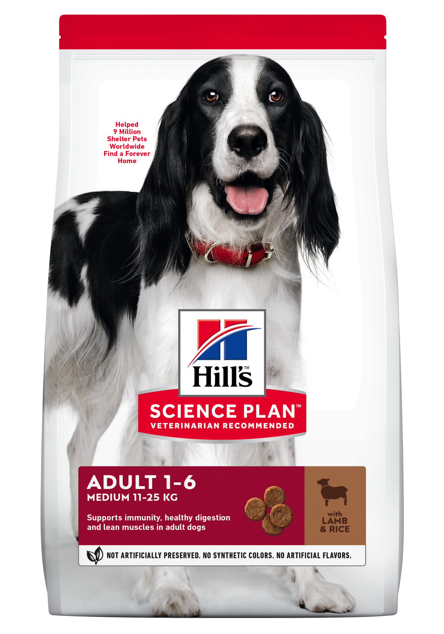 Hill's Science Plan Canine Adult Medium Lamb and Rice, 14 kg