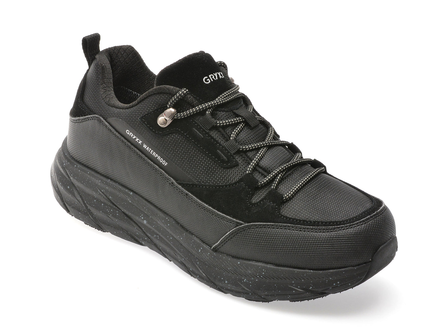 Pantofi sport GRYXX negri, 40038, din material textil