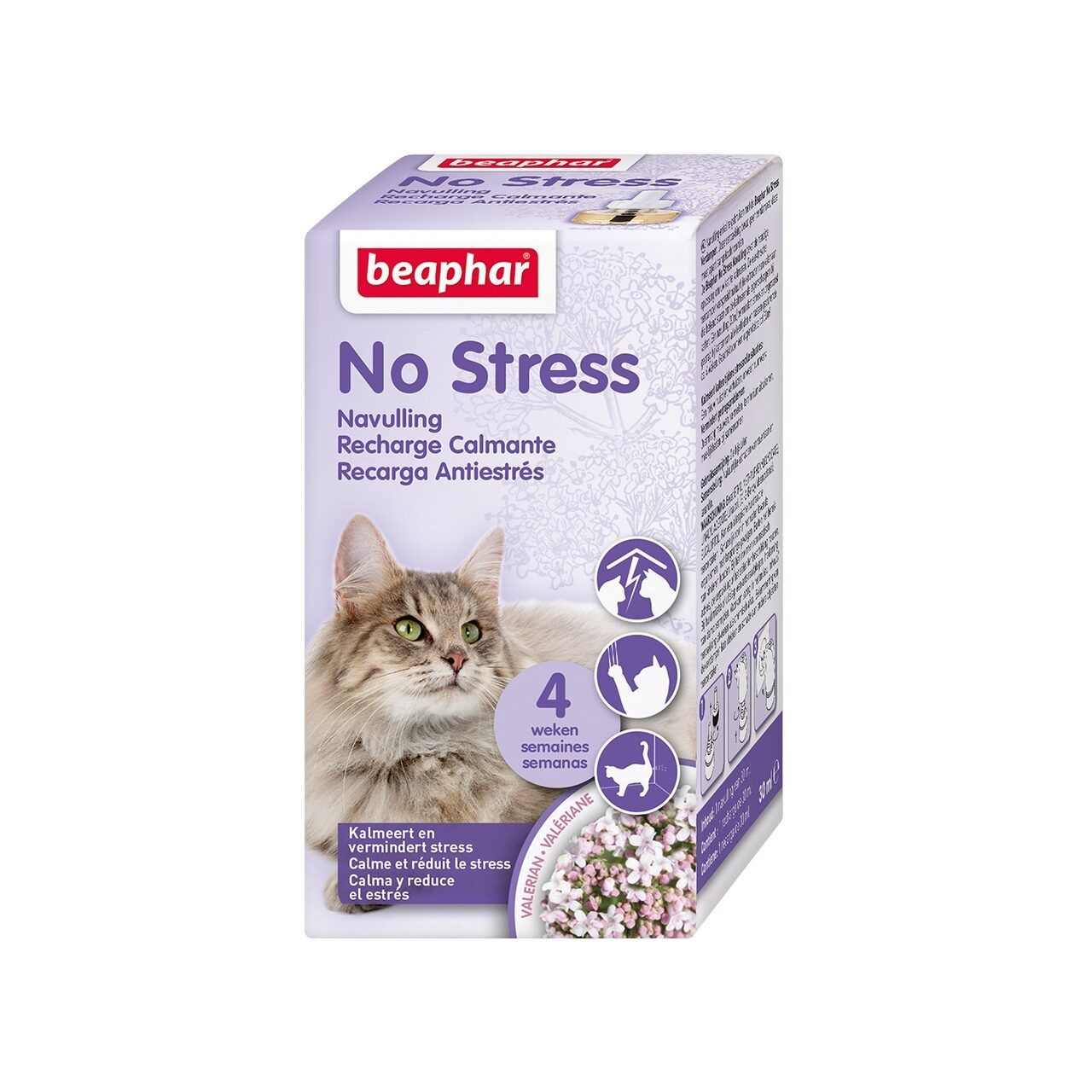 Beaphar No Stress Rezerva pentru Pisici, 30 ml