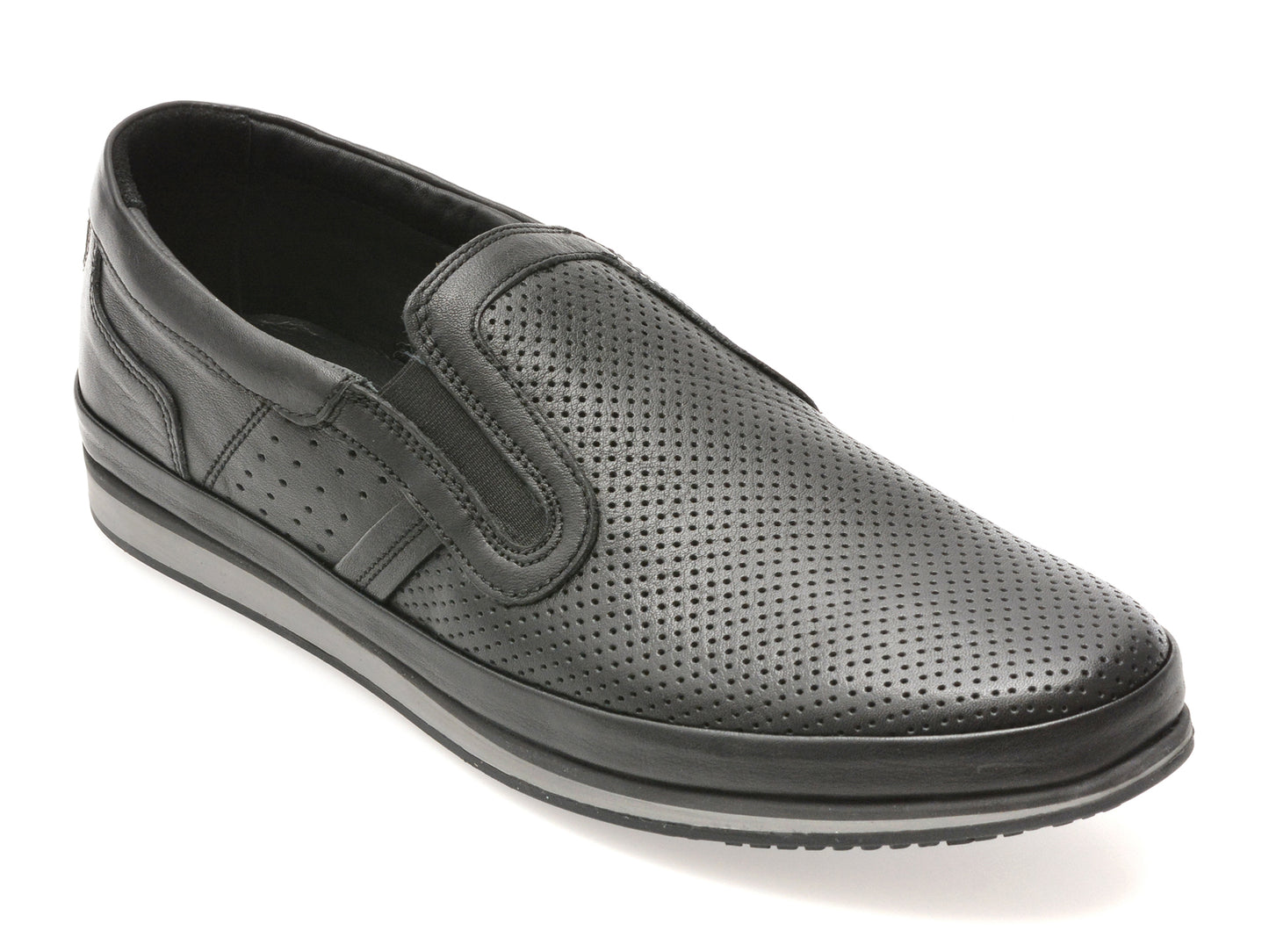 Pantofi GRYXX negri, M6303, din piele naturala