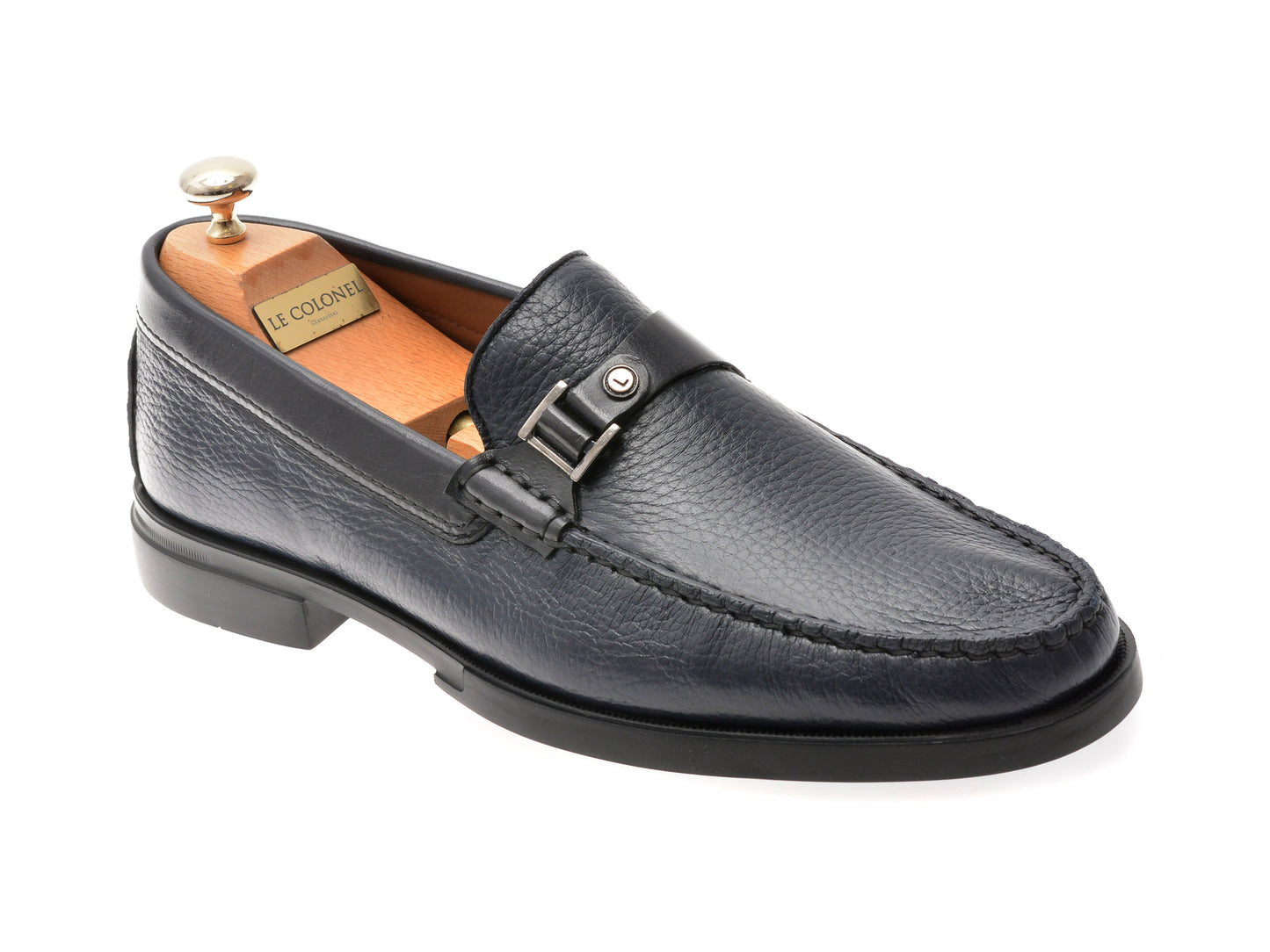 Mocasini eleganti LE COLONEL bleumarin, 482134, din piele naturala