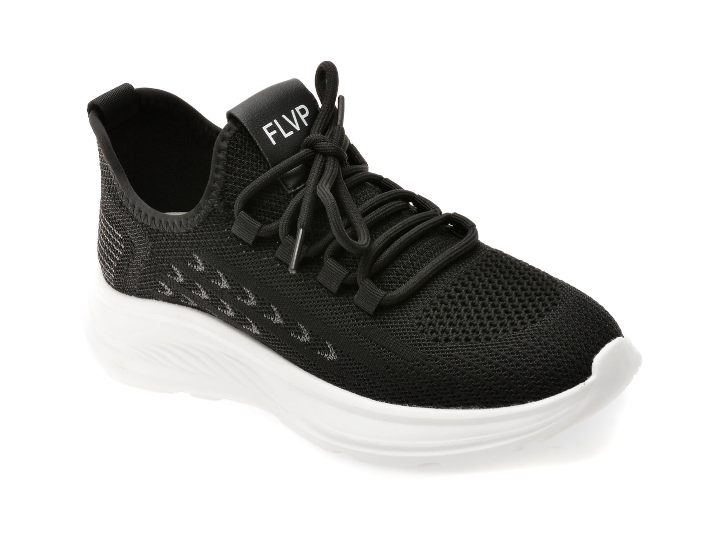 Pantofi sport FLAVIA PASSINI negri, 22577, din material textil