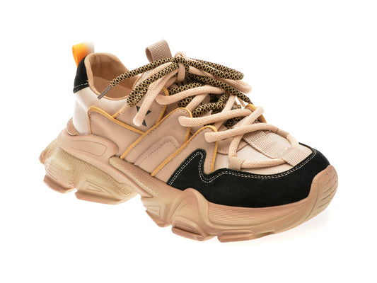 Pantofi sport GRYXX negri, 5752, din piele ecologica