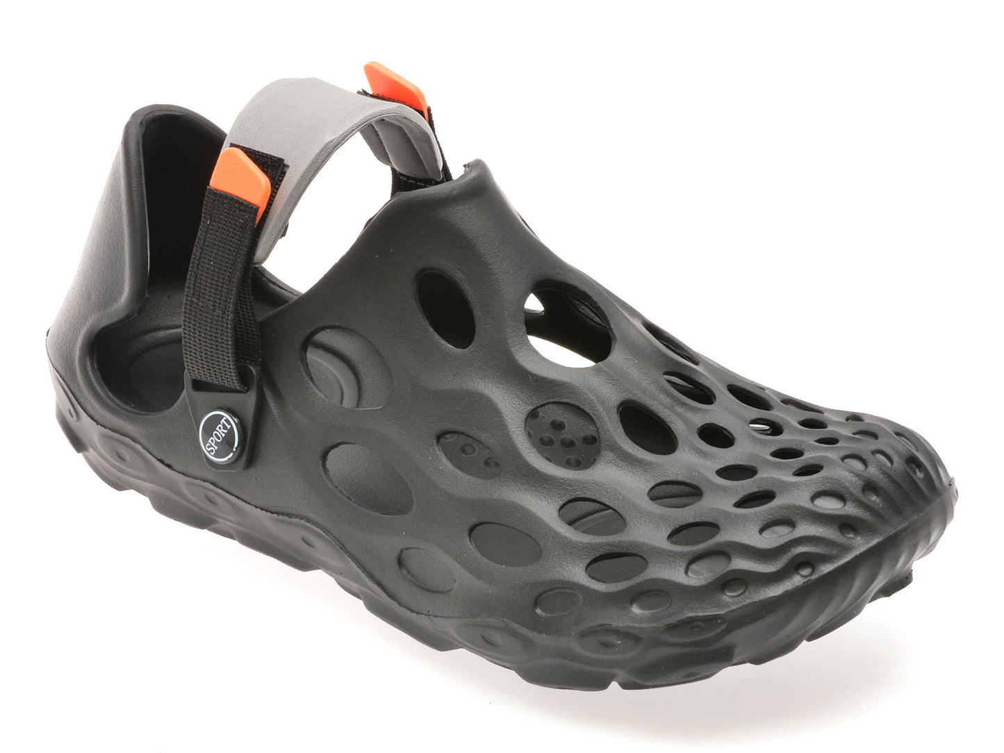 Papuci GRYXX negri, 868M, din pvc