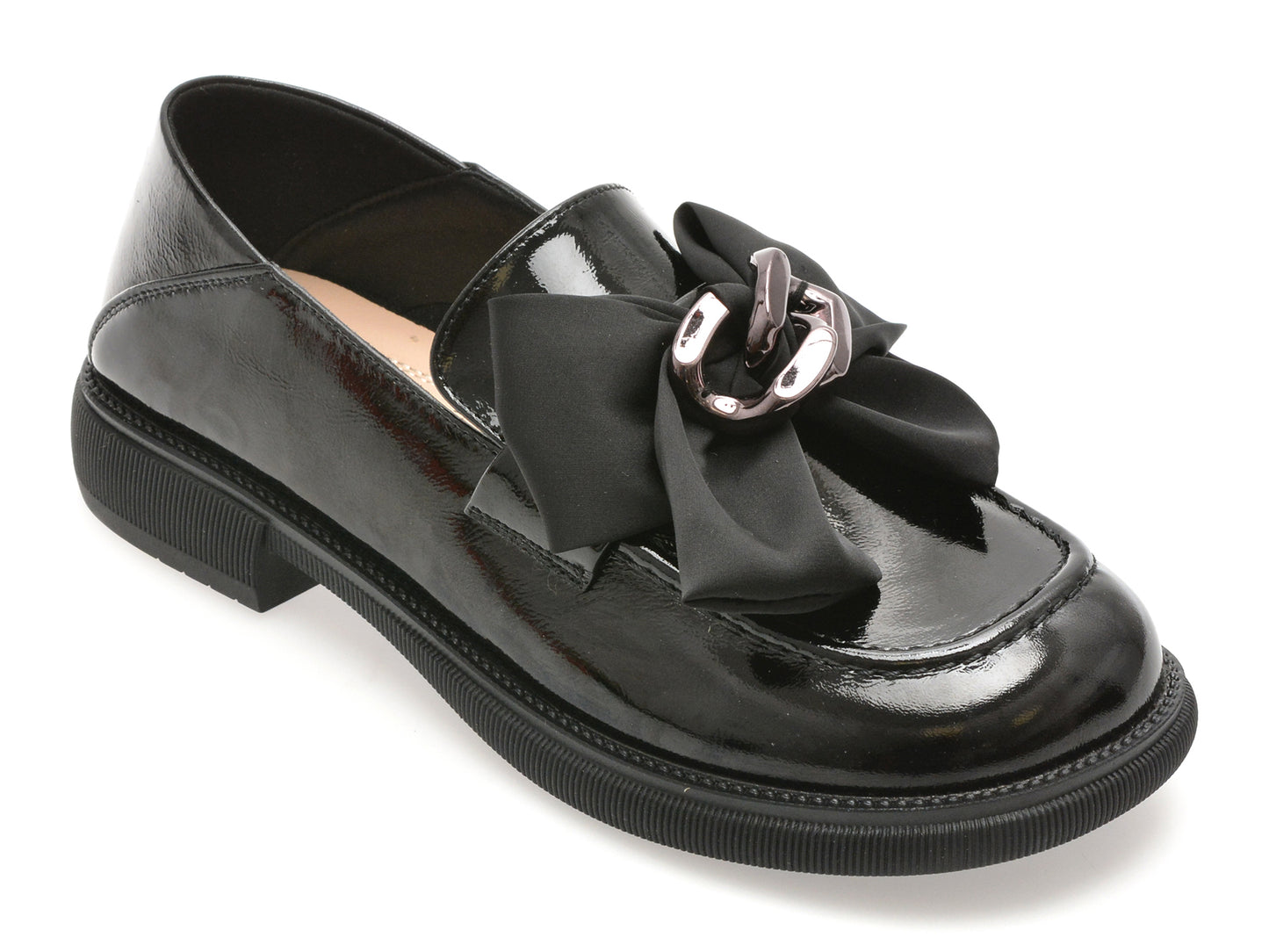 Mocasini GRYXX negri, 36311, din piele naturala lacuita