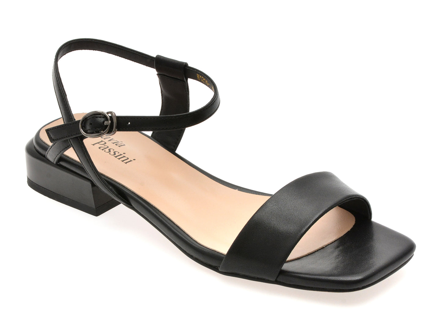 Sandale FLAVIA PASSINI negre, X9015, din piele naturala
