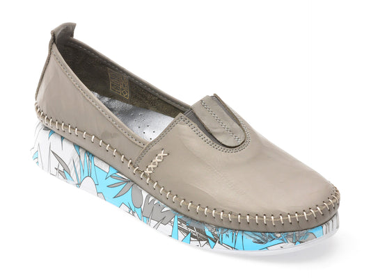 Pantofi FLAVIA PASSINI gri, 712, din piele naturala