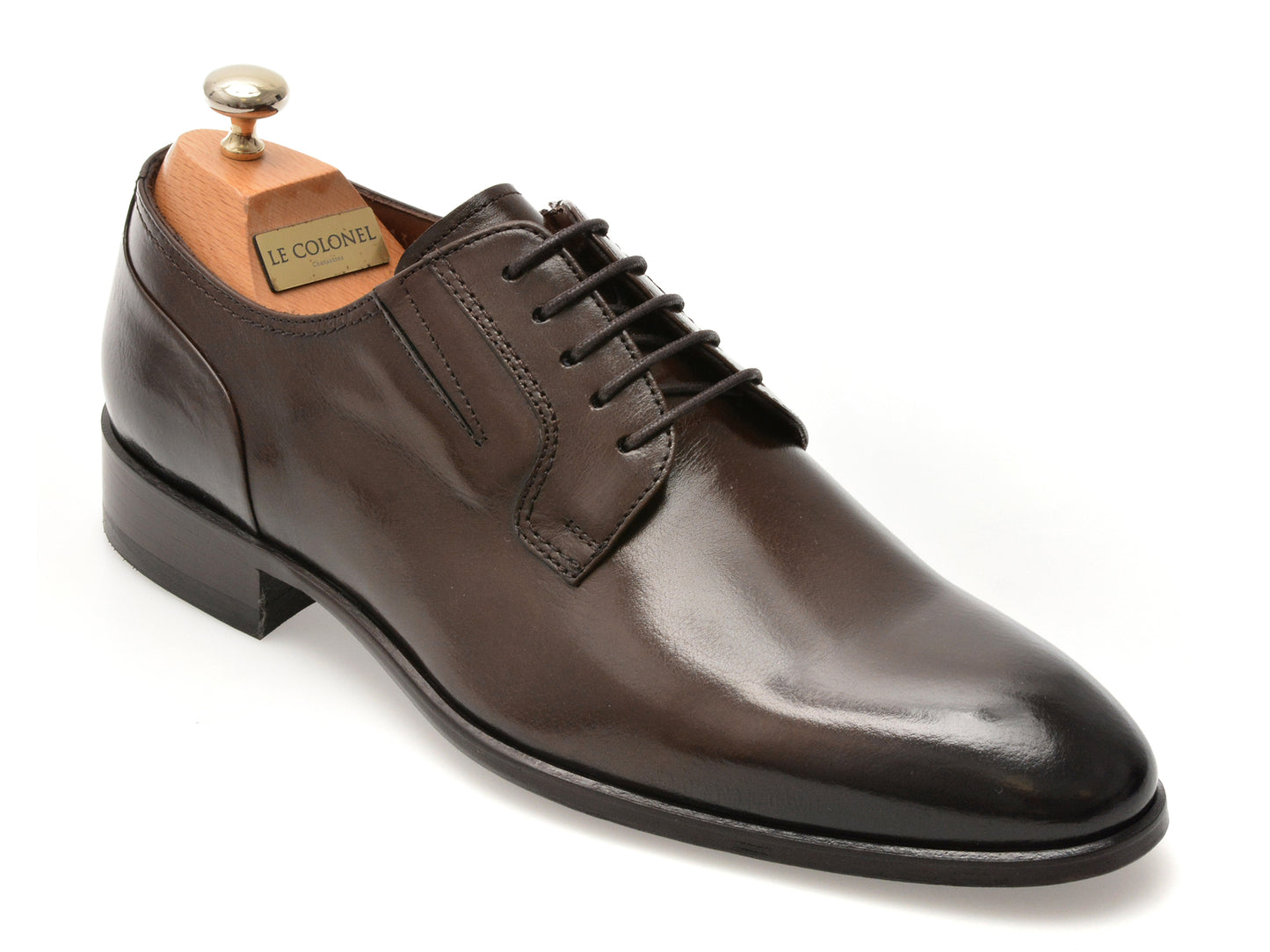 Pantofi eleganti LE COLONEL maro, 327130, din piele naturala