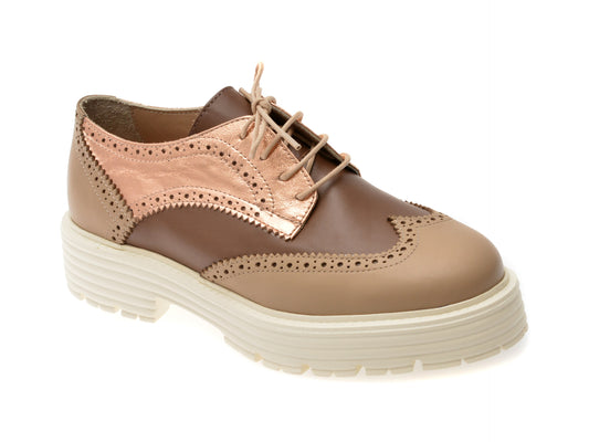 Pantofi FLAVIA PASSINI maro, 7539, din piele naturala