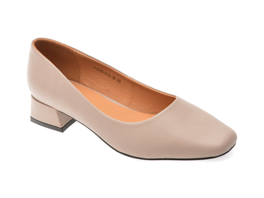 Pantofi FLAVIA PASSINI gri, 1346G12, din piele naturala