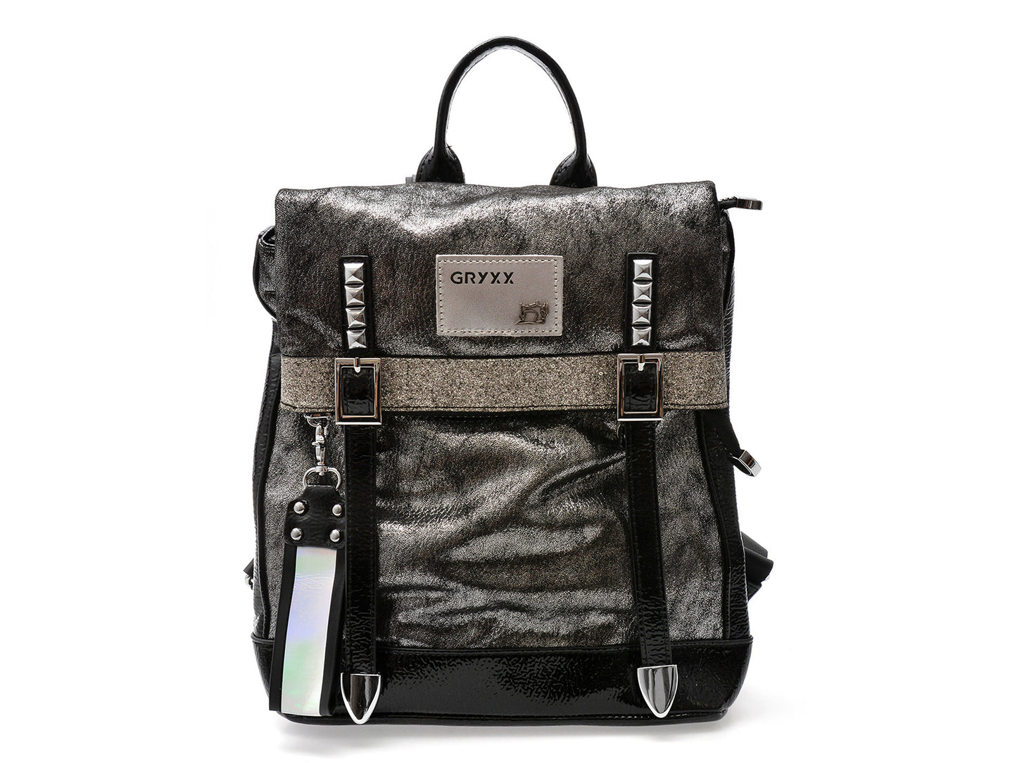 Rucsac GRYXX negru, 64144, din piele ecologica