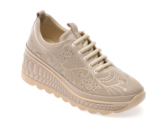 Pantofi GRYXX gri, 210520, din piele naturala