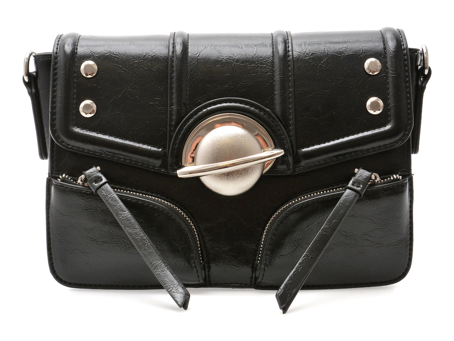 Geanta GRYXX neagra, 2668, din piele ecologica