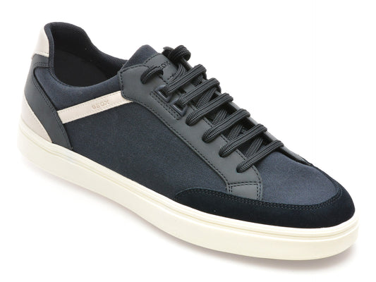 Pantofi sport GEOX bleumarin, U55LDB, din material textil