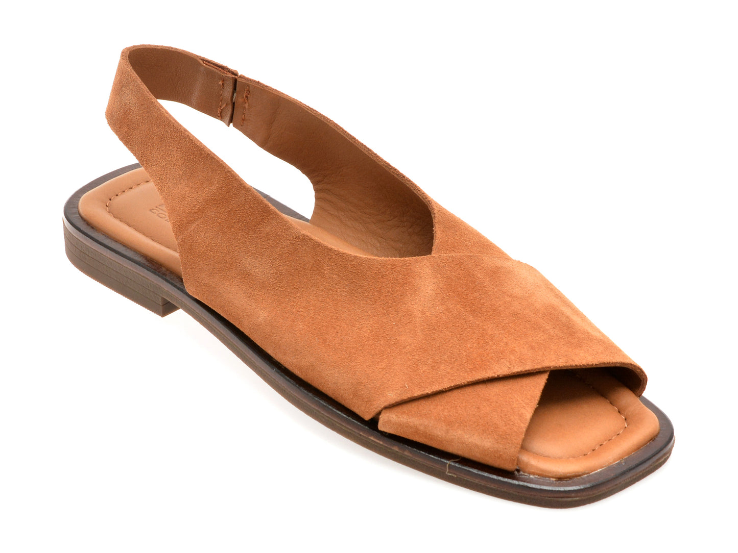 Sandale KRAUS maro, 3251803, din piele intoarsa