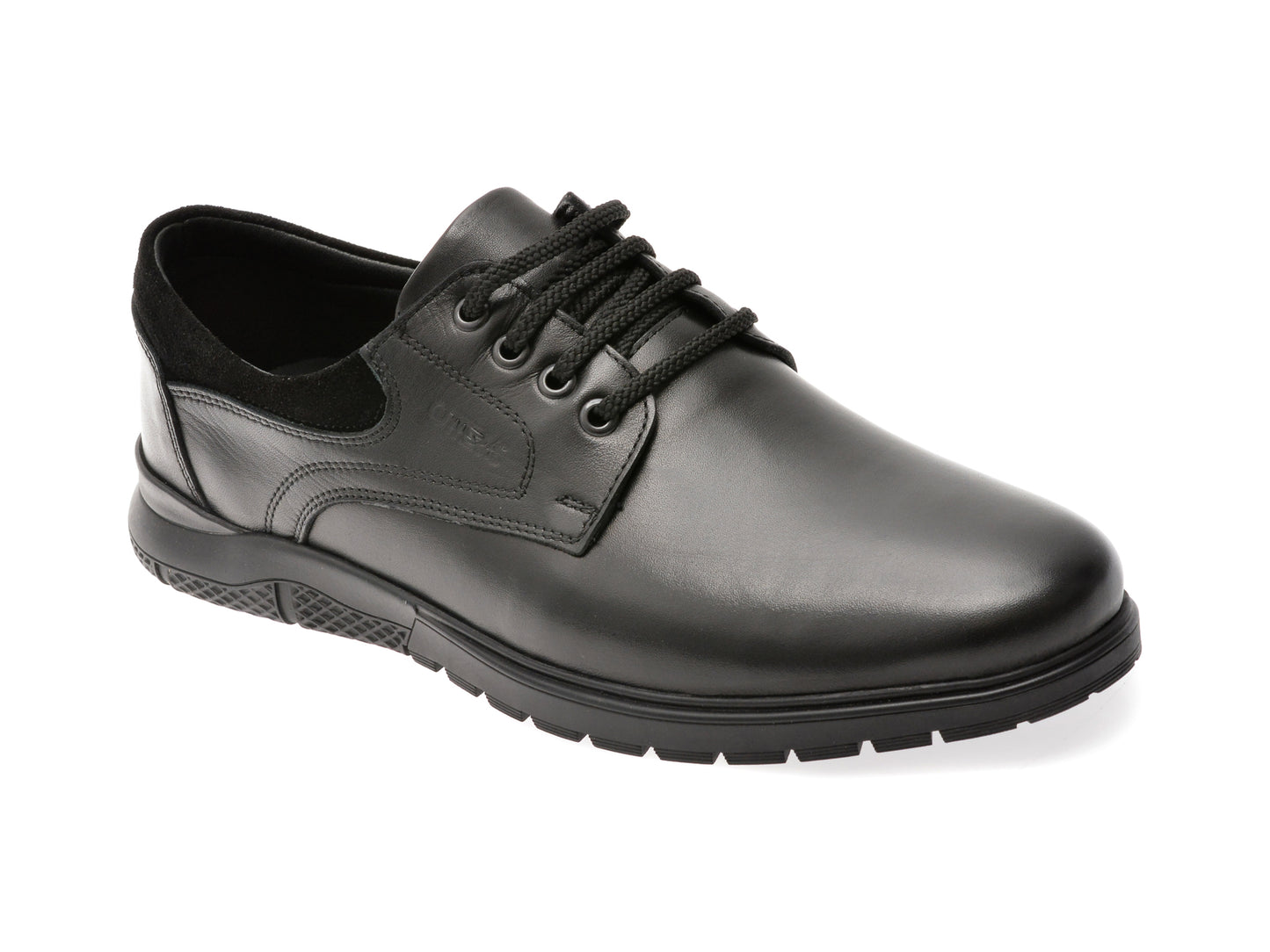 Pantofi eleganti OTTER negri, 555, din piele naturala