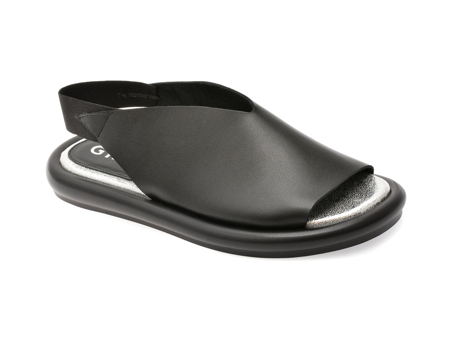 Sandale GRYXX negre, 3642415, din piele naturala