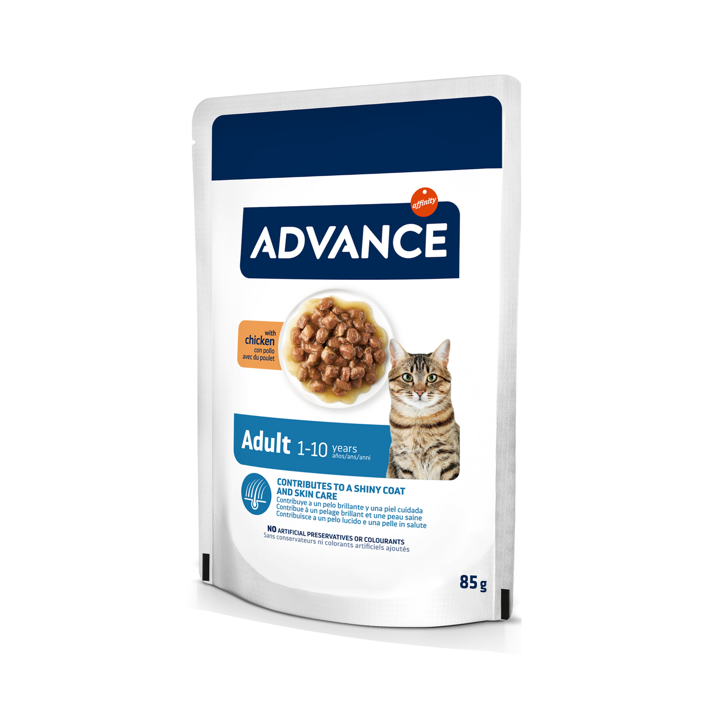 Advance Cat Wet Adult Pui, 85 g