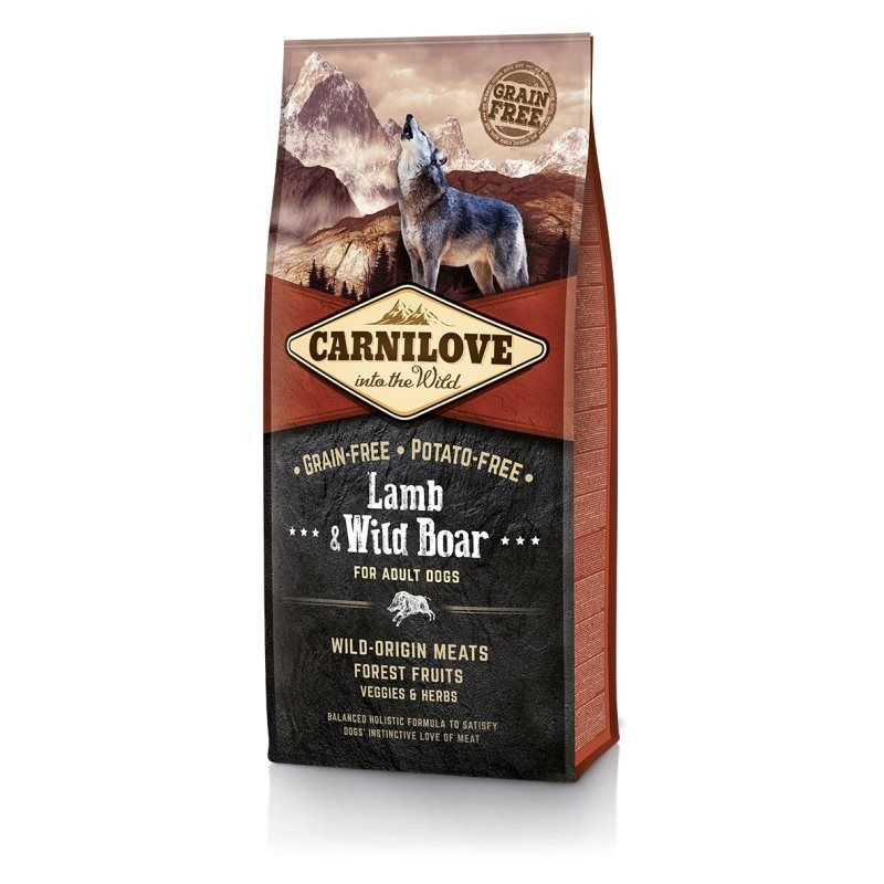 Carnilove Lamb and Wild Boar, 12 kg