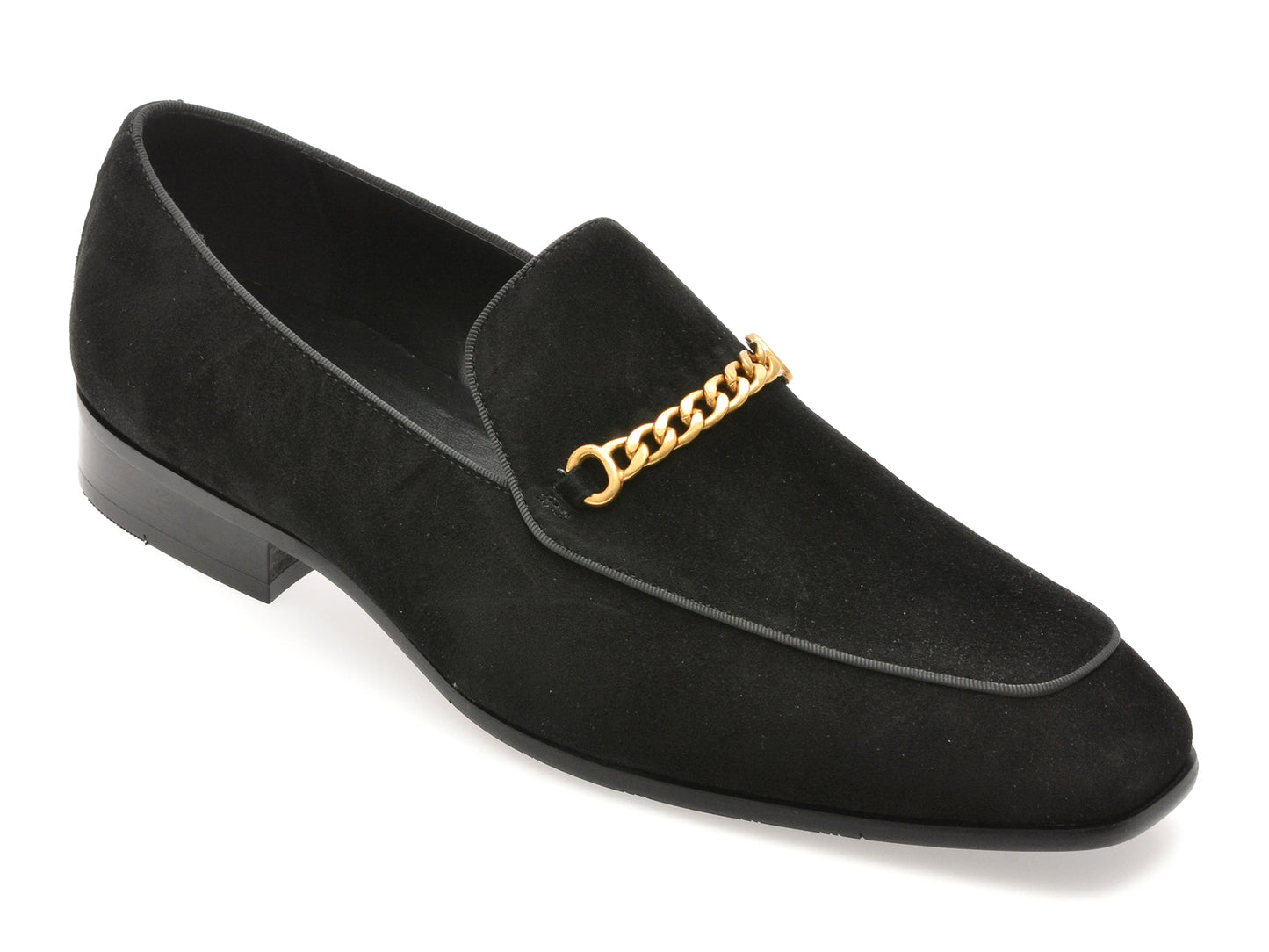 Mocasini eleganti ALDO negri, UMO 004, din piele intoarsa