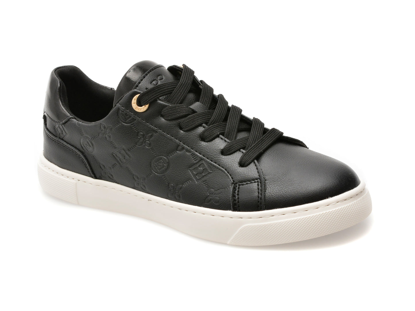 Pantofi sport ALDO negri, CLUBLUX 001, din piele ecologica