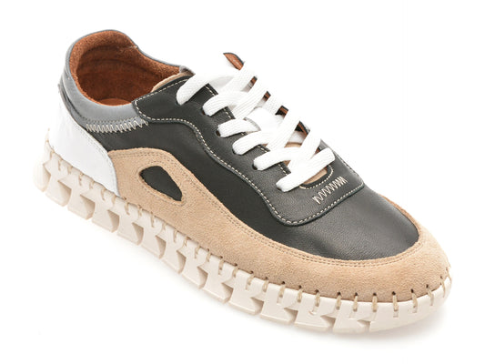 Pantofi sport GRYXX negri, 1391993, din piele naturala