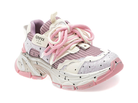 Pantofi sport GRYXX mov, 80672, din material textil