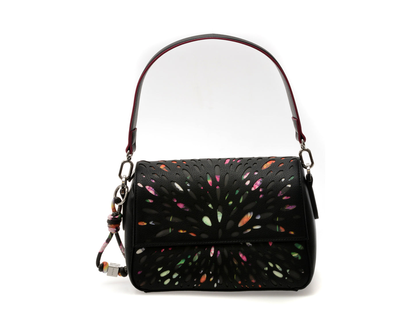Geanta DESIGUAL neagra, SAXP90, din piele ecologica