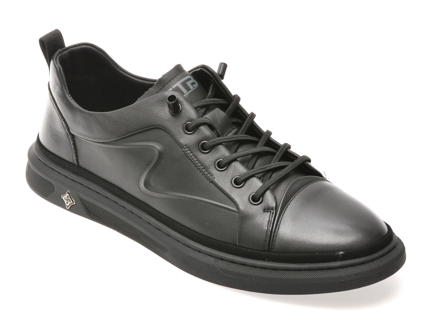 Pantofi sport BITE THE BULLET negri, 3628, din piele naturala