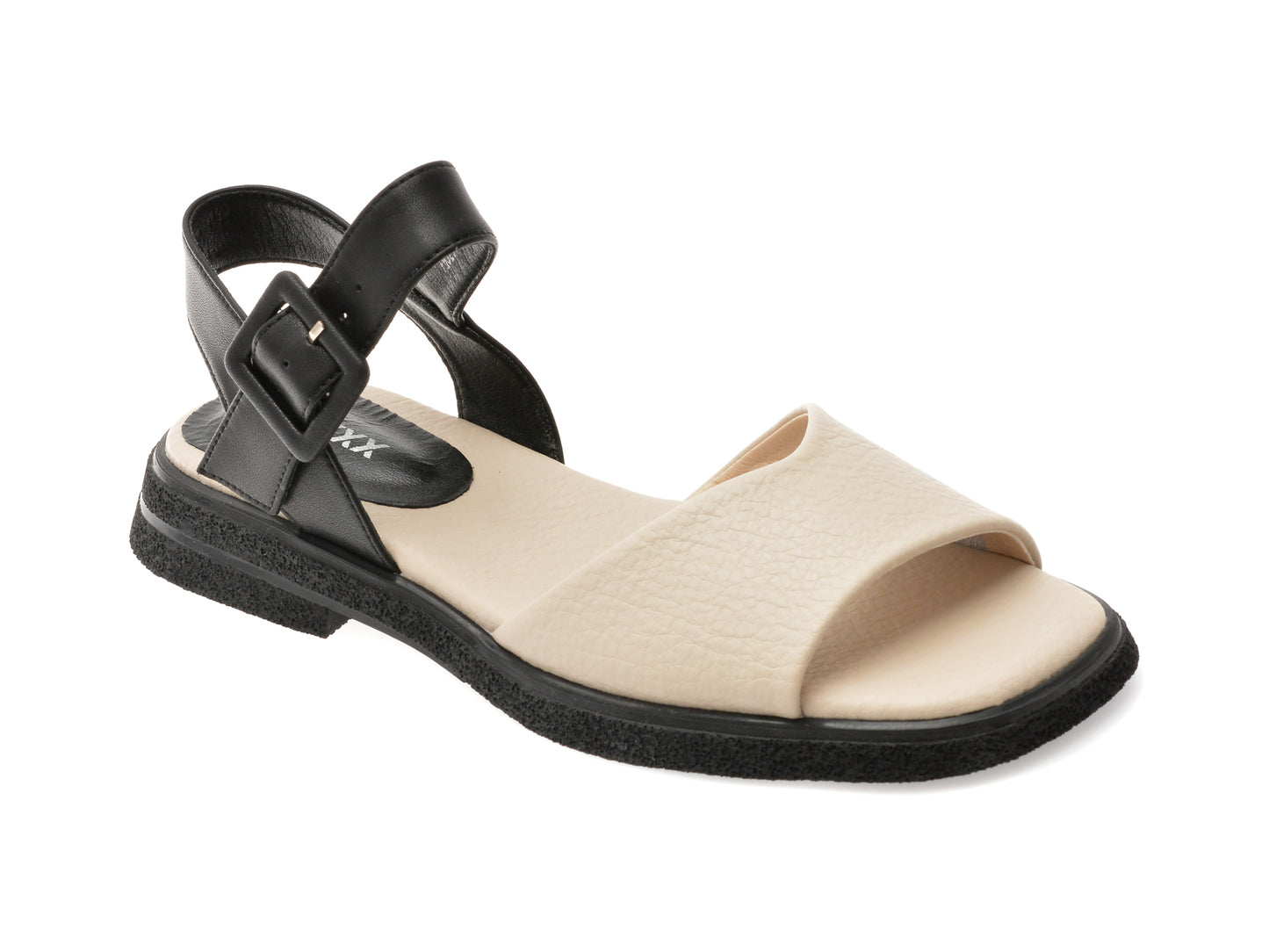 Sandale GRYXX albe, 5297, din piele naturala
