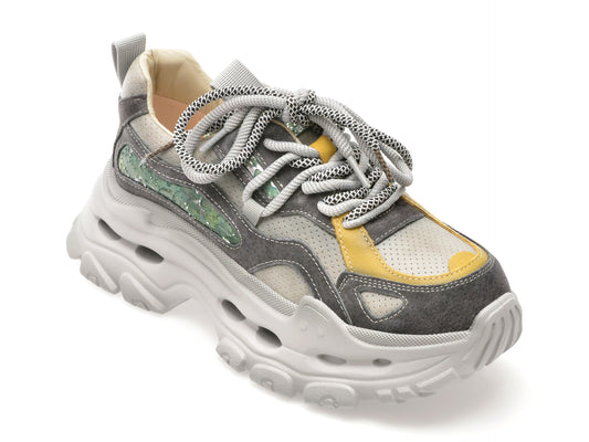 Pantofi sport GRYXX gri, Y2923, din piele naturala