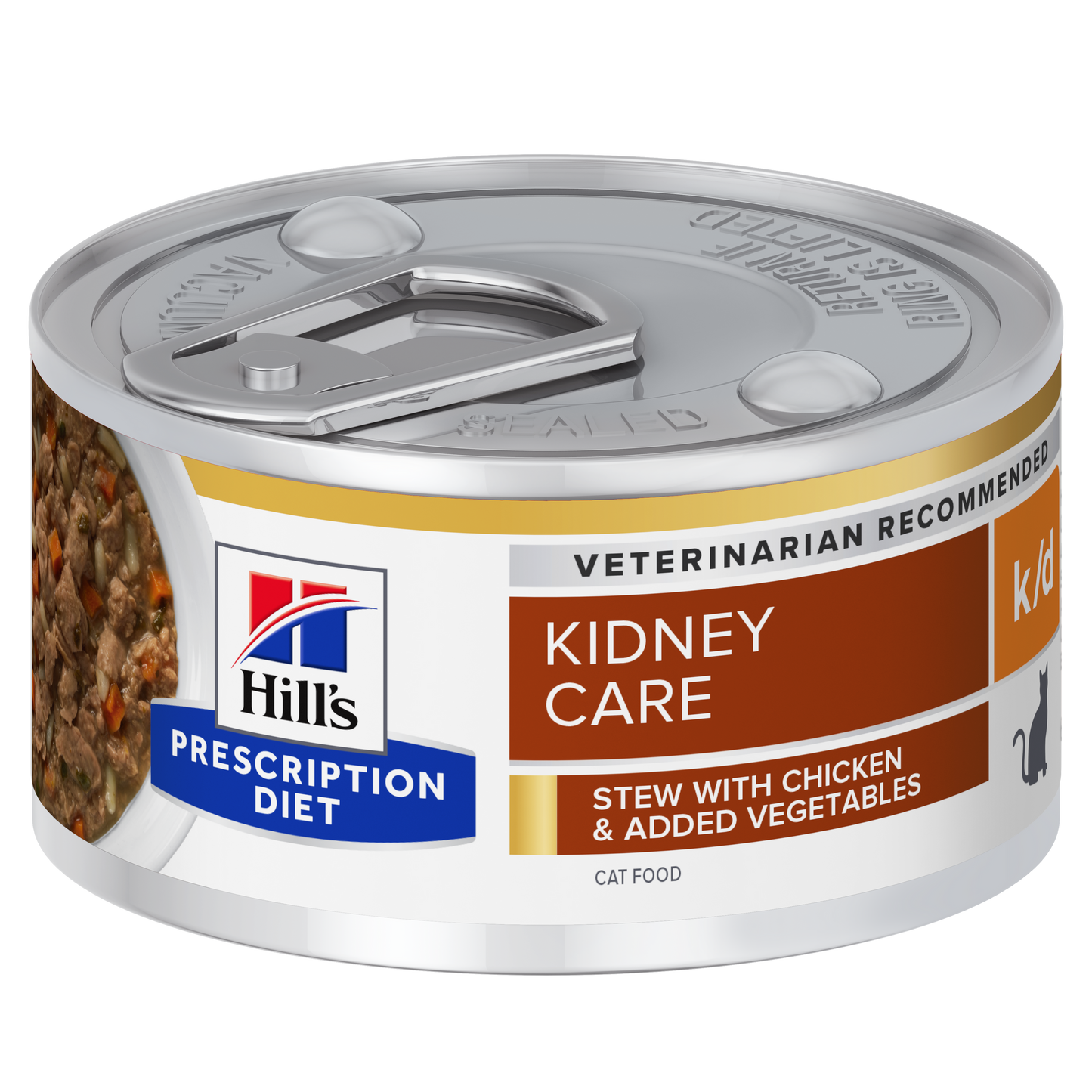 Hill's Prescription Diet Feline Kidney Care Stew Chicken & Vegetables, 82 g