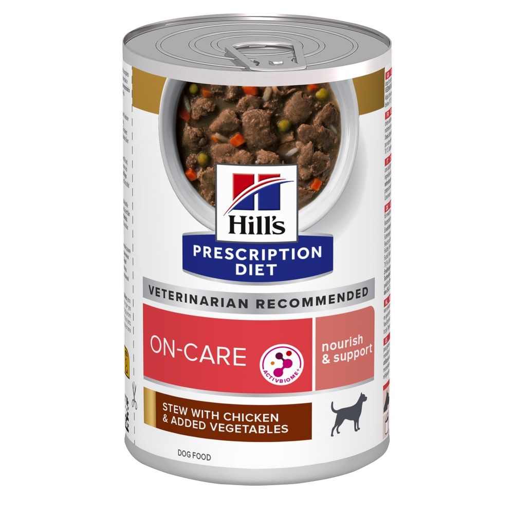 Hill's Prescription Diet Canine On-Care Chicken & Vegetables Stew, 354 g