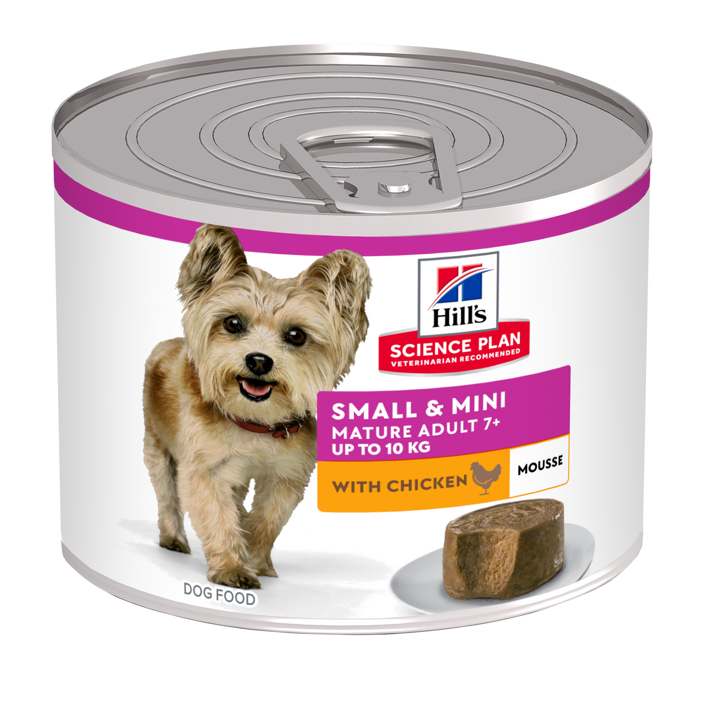 Hill's Science Plan Canine Mature Small & Mini Mousse Chicken, 200 g