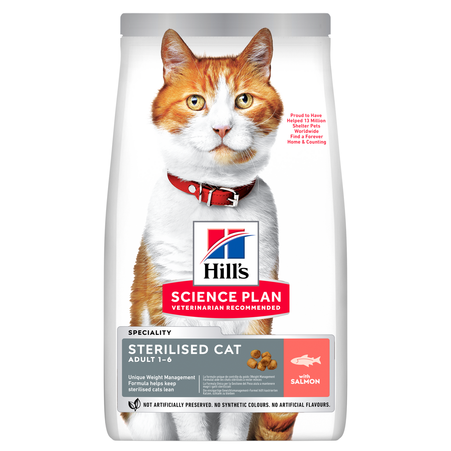 Hill's Science Plan Feline Adult Sterilised Salmon, 3 kg