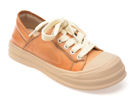 Pantofi sport FLAVIA PASSINI maro, S2010, din piele naturala