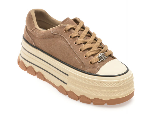 Pantofi sport GRYXX gri, 1291, din piele intoarsa