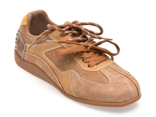 Pantofi sport GRYXX maro, 2051, din piele naturala
