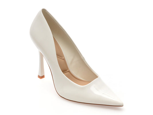 Pantofi eleganti ALDO albi, BRELLE 100, din piele ecologica