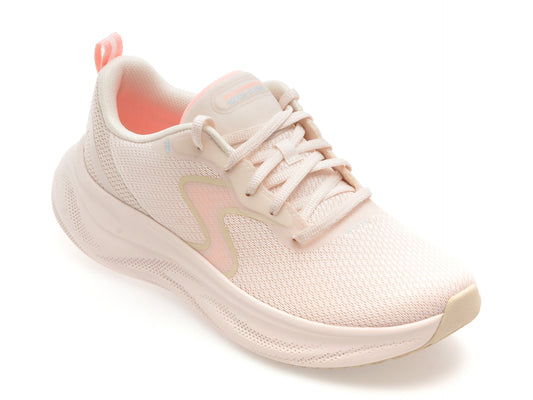Pantofi sport SKECHERS bej, SKECH CLOUD, din material textil