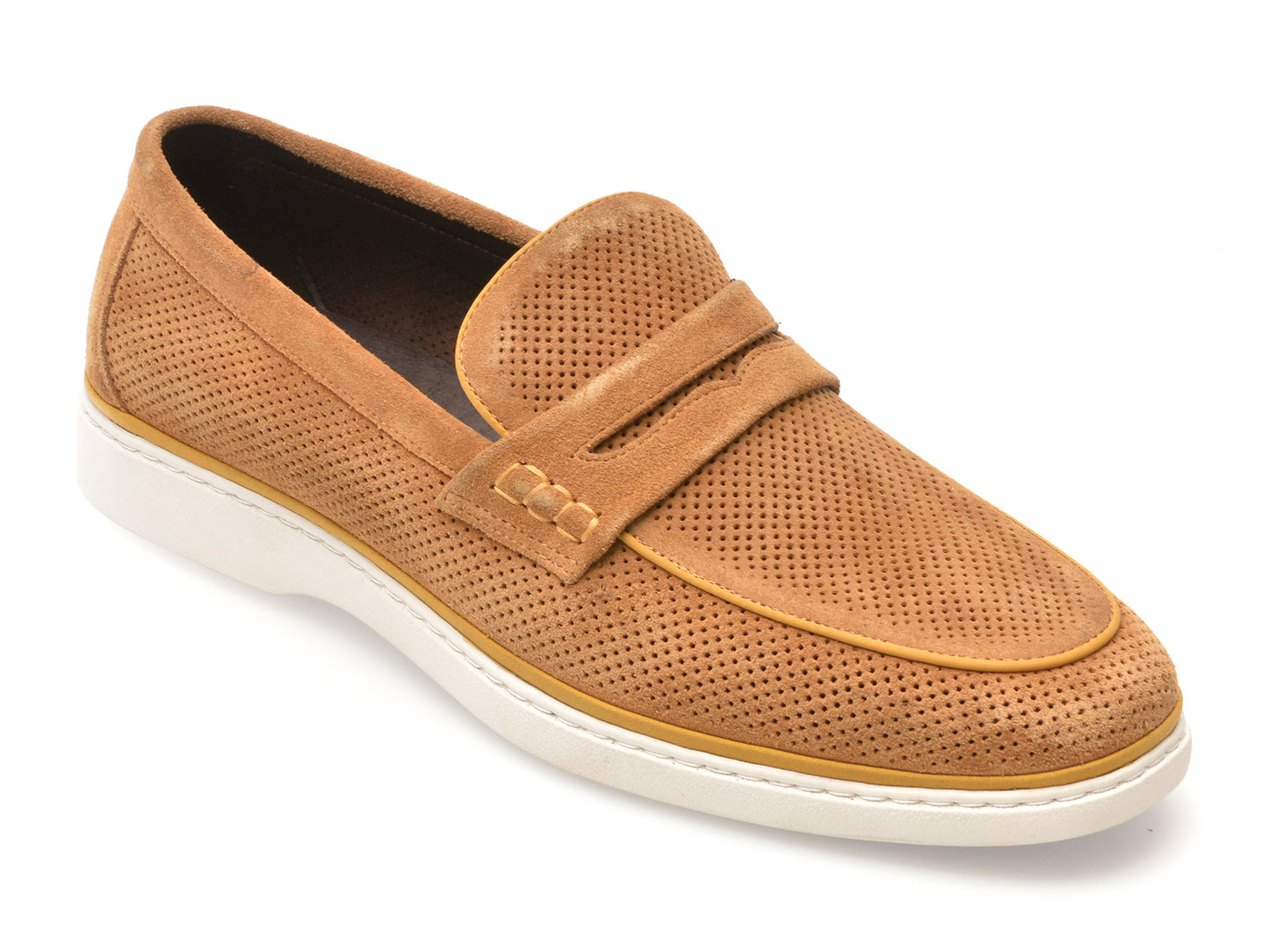 Mocasini GRYXX maro, Y168, din piele naturala